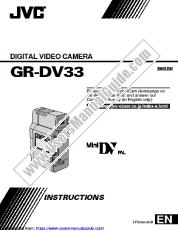 View GR-DV33EG(S) pdf Instructions