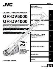 Voir GR-DV5000AG pdf Mode d'emploi