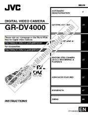 Voir GR-DV4000EZ pdf Mode d'emploi