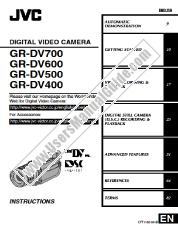 Voir GR-DV500EK pdf Manuel d'instructions