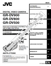 Voir GR-DV800US pdf Mode d'emploi