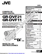 Voir GR-DVF11U pdf Instructions - Espagnol