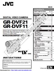 View GR-DVF11U pdf Instructions