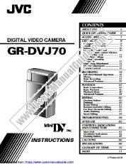 View GR-DVJ70EK pdf Instructions