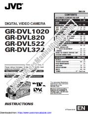 Ver GR-DVL820SH pdf Manual de instrucciones