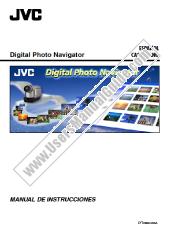 View GR-DVL520U pdf Instructions for Digital Photo Navigator in Spanish