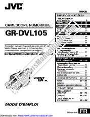 View GR-DVL105U pdf Instructions - Français
