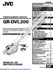 Voir GR-DVL200U pdf Instructions - Espagnol