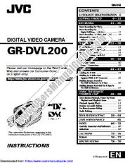 View GR-DVL200U pdf instructions