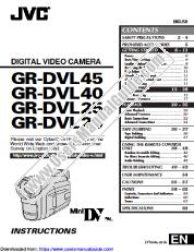 View GR-DVL25A pdf Instructions