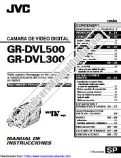 Voir GR-DVL500U pdf Instructions - Espagnol