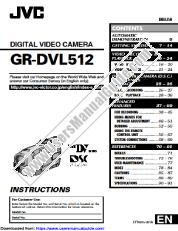 Voir GR-DVL512U pdf Directives