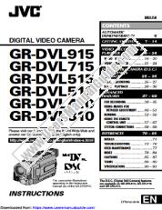 View GR-DVL715ED pdf Instructions