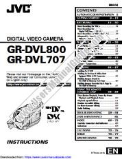 View GR-DVL707U pdf Instructions