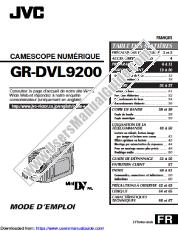 Ver GR-DVL9200EG pdf Instrucciones - Francés