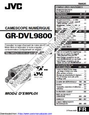 View GR-DVL9800U pdf Instructions - Français