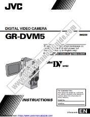 Ver GR-DVM5U pdf Instrucciones