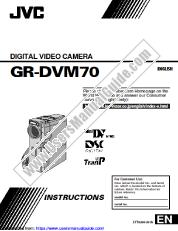 Ver GR-DVM70U pdf Instrucciones