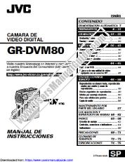 Voir GR-DVM80 pdf Instructions - Espagnol