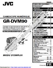 View GR-DVM90 pdf Instructions - Français