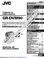 Ver GR-DVM90 pdf Instrucciones - Español