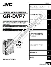 Voir GR-DVP7A-BK/A-SL/ED/SH pdf Mode d'emploi