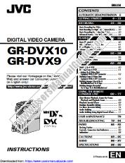 Voir GR-DVX10 pdf Directives