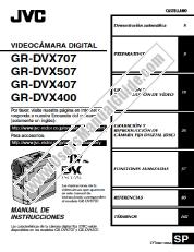 Voir GR-DVX707EG pdf Manuel d'instructions-espagnol
