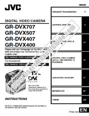 Ver GR-DVX400EG-X pdf Manual de instrucciones