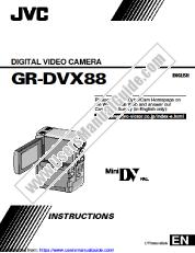 View GR-DVX88EG(S) pdf Instructions