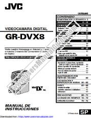 Ver GR-DVX8EG pdf Instrucciones-Español