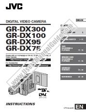 Voir GR-DX100EX pdf Mode d'emploi