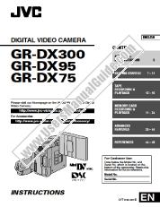 Ansicht GR-DX300US pdf Bedienungsanleitung