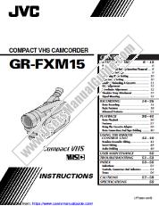 Ver GR-FXM15EK pdf Instrucciones