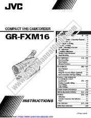 Voir GR-FXM16EK pdf Directives