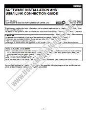 Ansicht GR-HD1US pdf Bedienungsanleitung - Anleitung zur Softwareinstallation und USB/i-Link-Verbindung