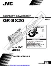 Voir GR-SX20EE pdf Directives