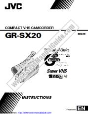 Voir GR-SX20EG pdf Directives