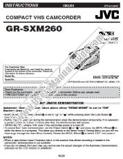 View GR-SXM256UC pdf Instruction Manual - Preliminary