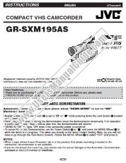 Ver GR-SXM195AS pdf Manual de instrucciones