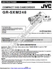 Ver GR-SXM248UC pdf Manual de instrucciones