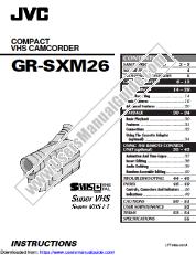 Ver GR-SXM26EK pdf Instrucciones