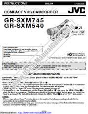 Ver GR-SXM745UC pdf Manual de instrucciones
