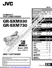 Ver GR-SXM730U pdf Manual de instrucciones