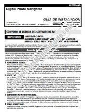 View GR-SXM740U pdf Instructions for Digital Photo Navigator in Spanish