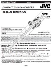 Ver GR-SXM755UC pdf Manual de instrucciones