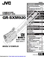 Ver GR-SXM920U pdf Instrucciones - Francés