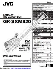View GR-SXM920U pdf Instructions