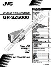 View GR-SZ5000EK pdf Instructions