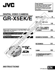 Ver GR-X5EZ pdf Manual de instrucciones
